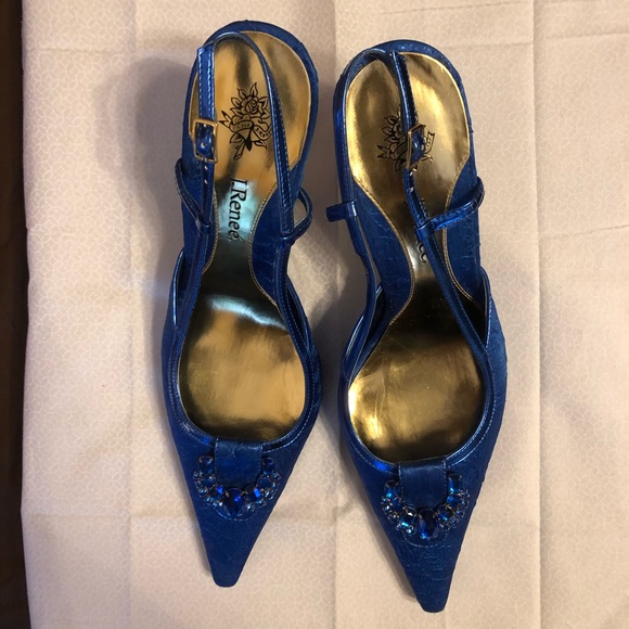 j renee blue shoes